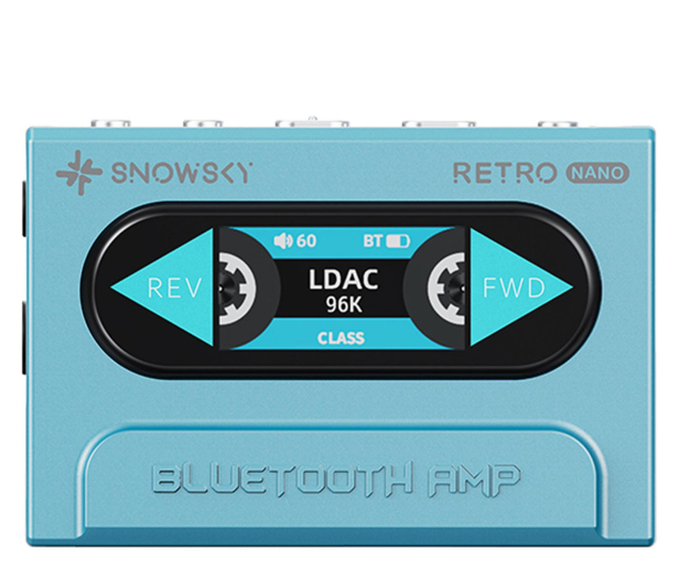 FiiO SNOWSKY RETRO NANO DAC Niebieski - 1347096 - zdjęcie 2